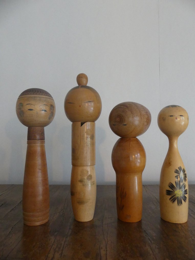 Wood Hajime Miyashita, Takao Kiyohara, Sadao Kishi Japan Shōwa