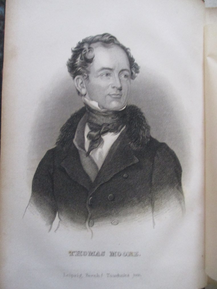 Thomas Moore The Poetical Works of Thomas Moore 1842 Catawiki