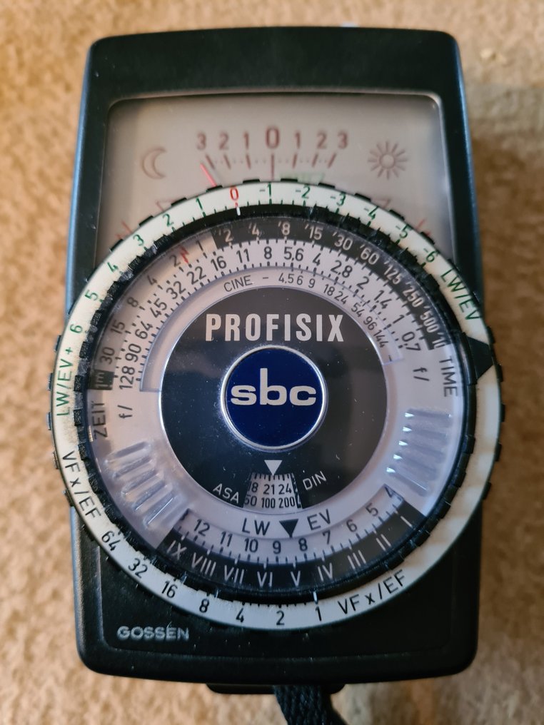 Gossen Profisix SBC, CDS Belichtungsmesser für Objekt und Lichtmessung