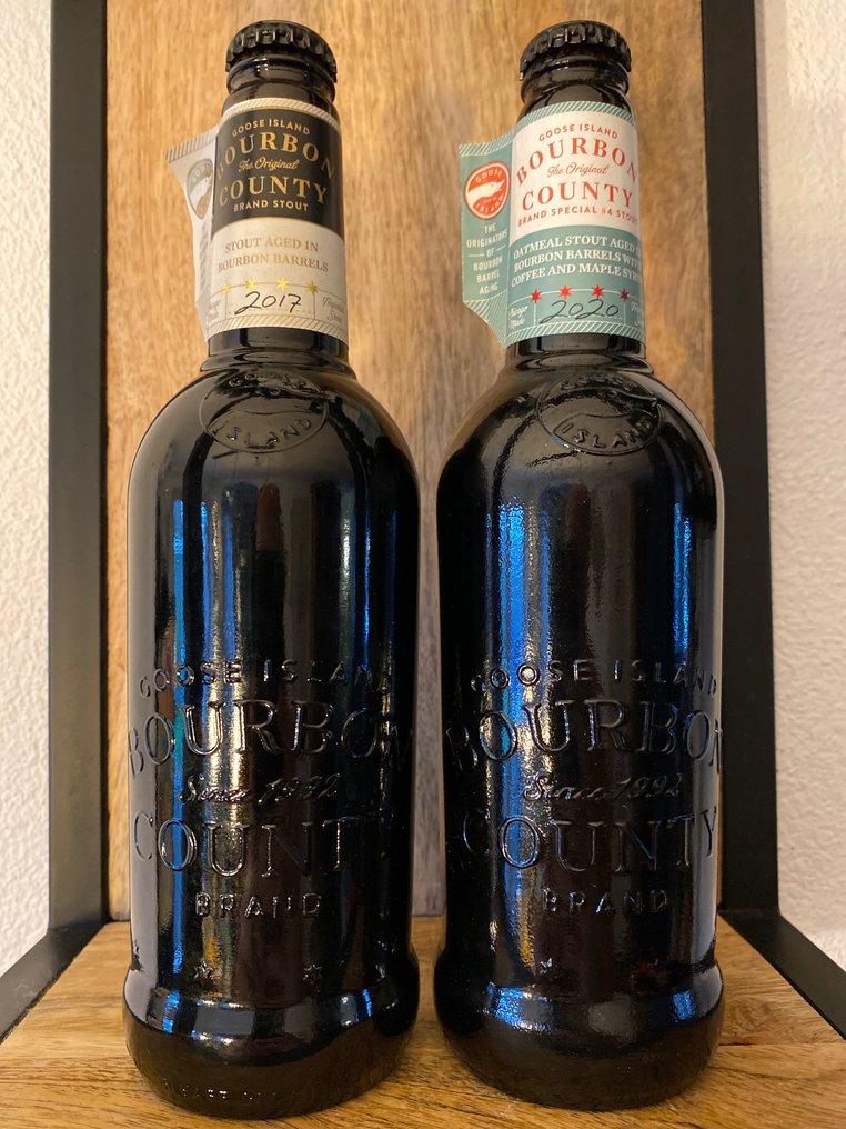 Goose Island Bourbon County Brand Special 4 Stout 2020 & Bourbon County Brand Stout 2017