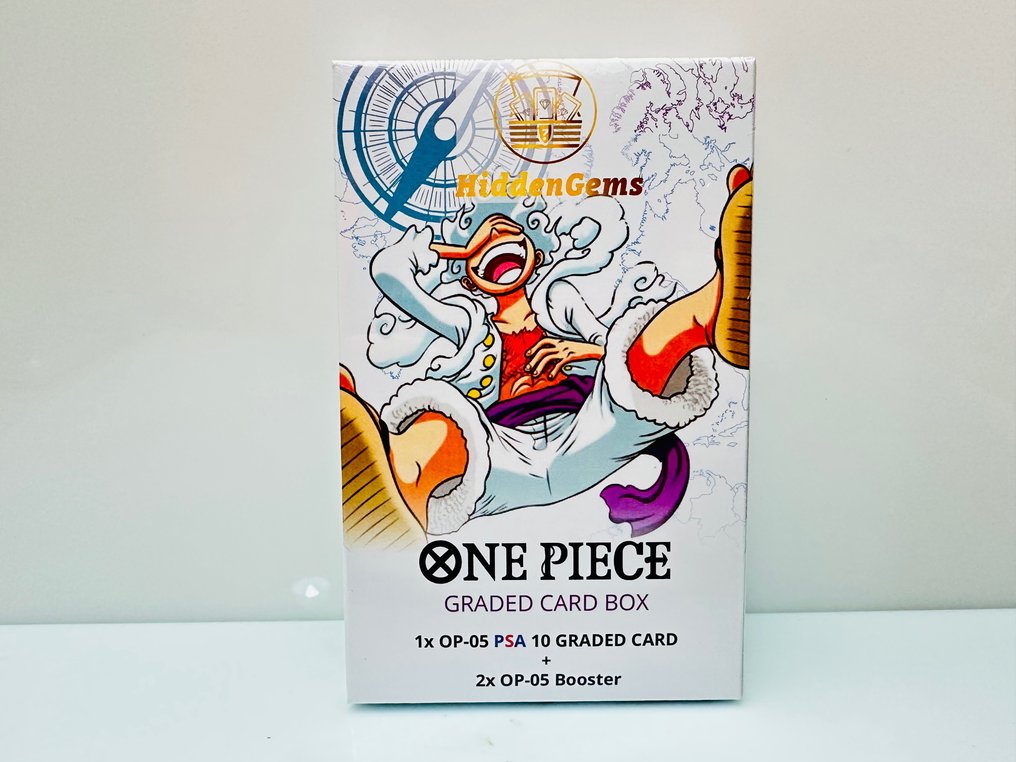 HiddenGems - 1 Sealed box - OP05 - Awakening of the new Era - One Piece PSA  10 Graded Card Box + 2 Booster Packs Japanese - Catawiki