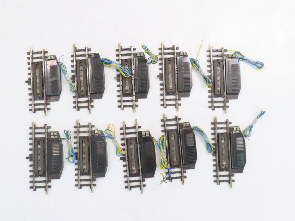 Märklin H0 2297 Model train tracks (10) 10x Uncoupling rail piece