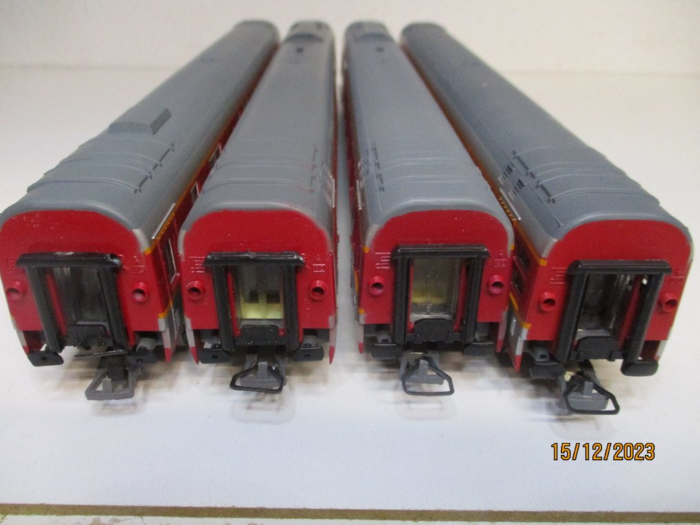 Jouef H0 - 5342/5343 - Model treinwagon (4) - 4 rijtuigen "Grand ...