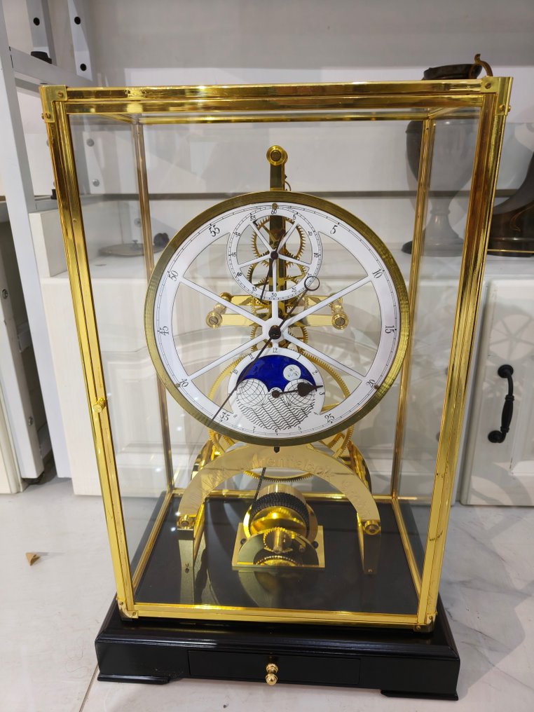 Table/desk clock Skeleton clock Brass 2020+ Catawiki