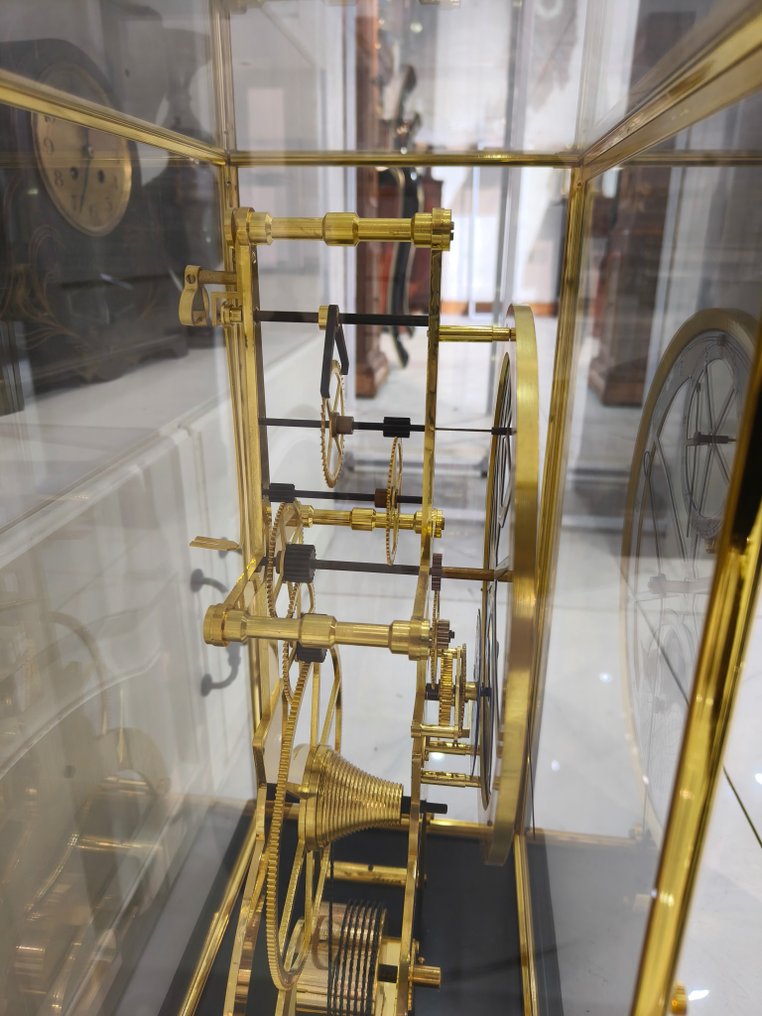 Table/desk clock Skeleton clock Brass 2020+ Catawiki