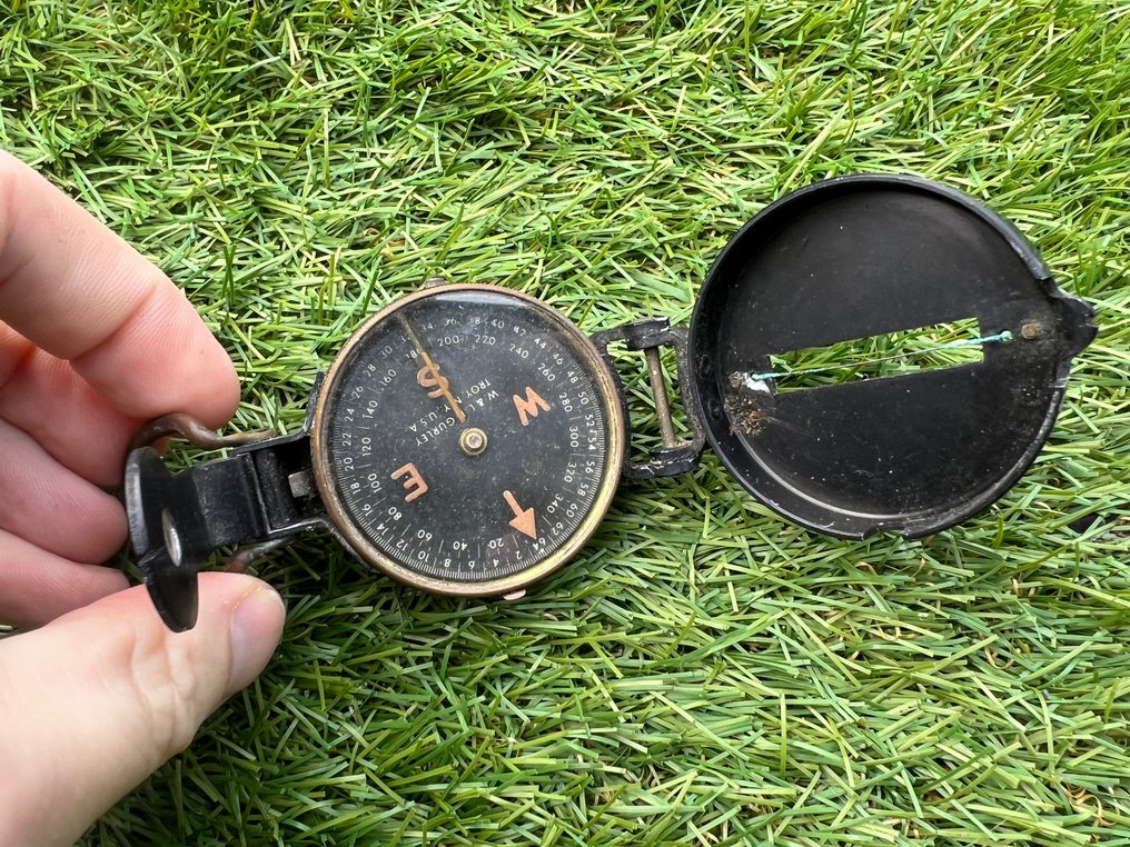 United States of America Rare WW2 US Army M1938 Lensatic Compass