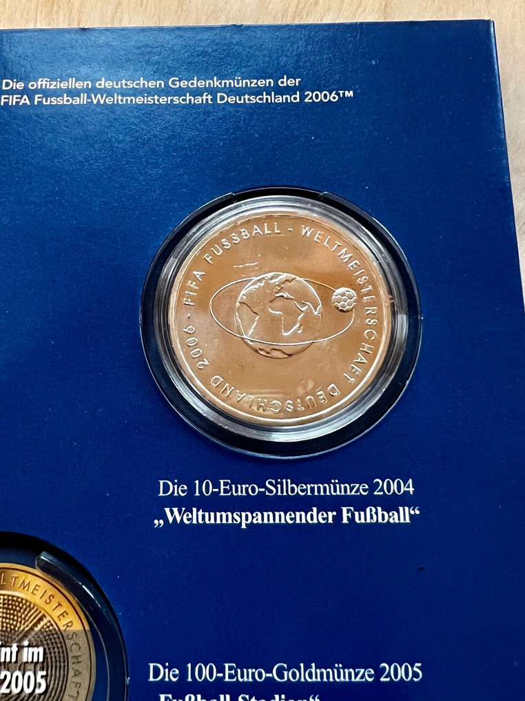 10 Euro Münze Fifa Weltmeisterschaft 2006 Wert Germany. 10 Euro 2006 "FIFA World Cup 2006" (4 münzen) - Catawiki