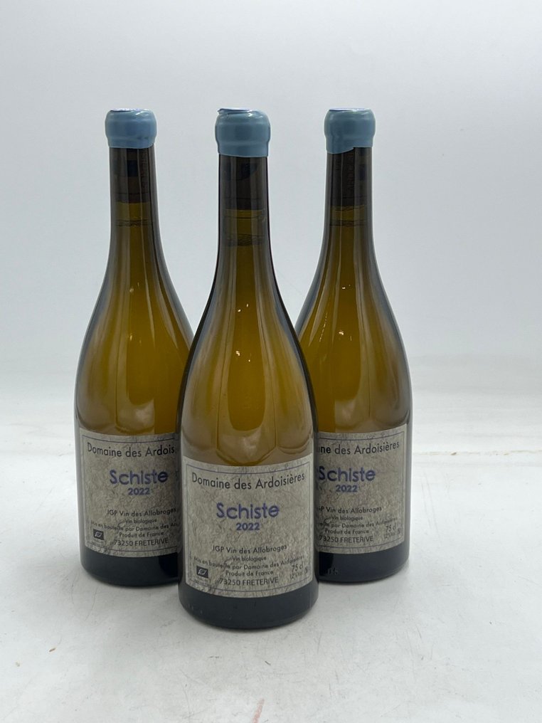 2022 Domaine des Ardoisières "Schiste" Savoie 3 Bottles (0.75L