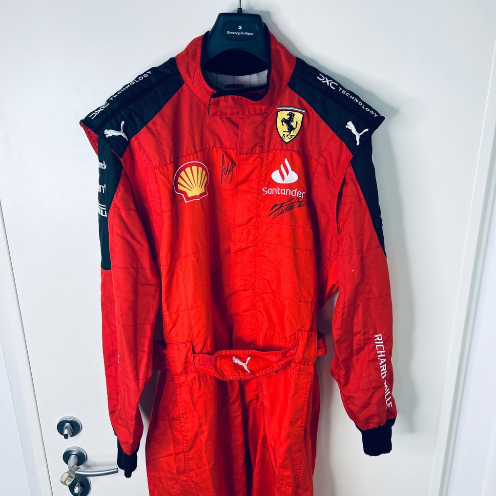 Ferrari - Charles Leclerc and Carlos Sainz - 2023 - Pit Crew Suit ...