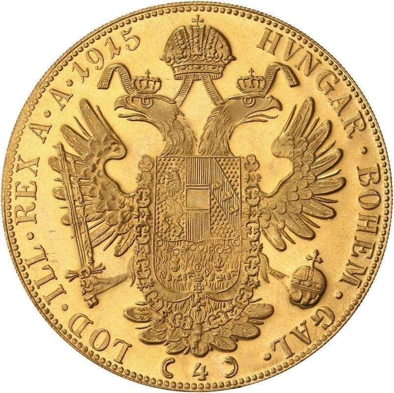 Oostenrijk. Franz Joseph I. 1848-1916.. 4 Dukaten 1915. restrike ...
