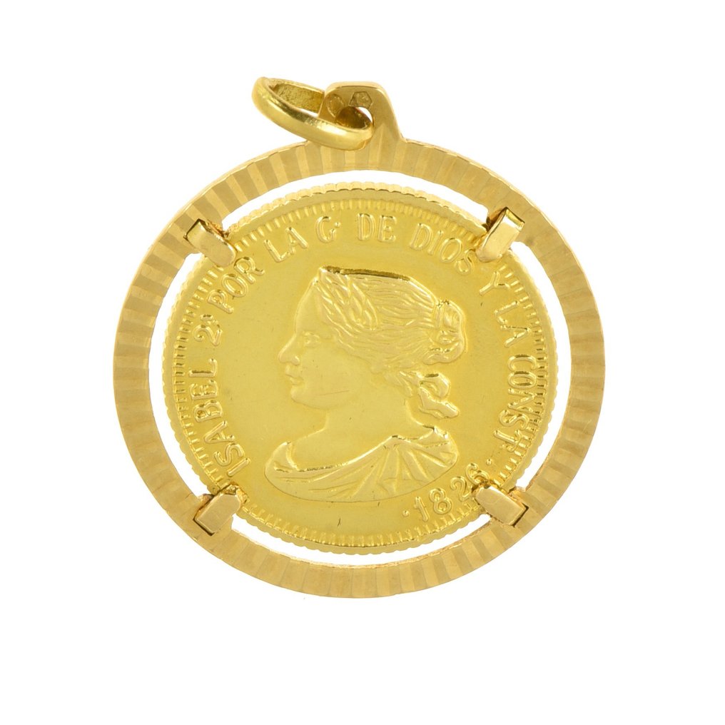 18-kt-gold-pendant-catawiki