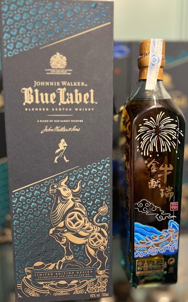 blue label chinese new year