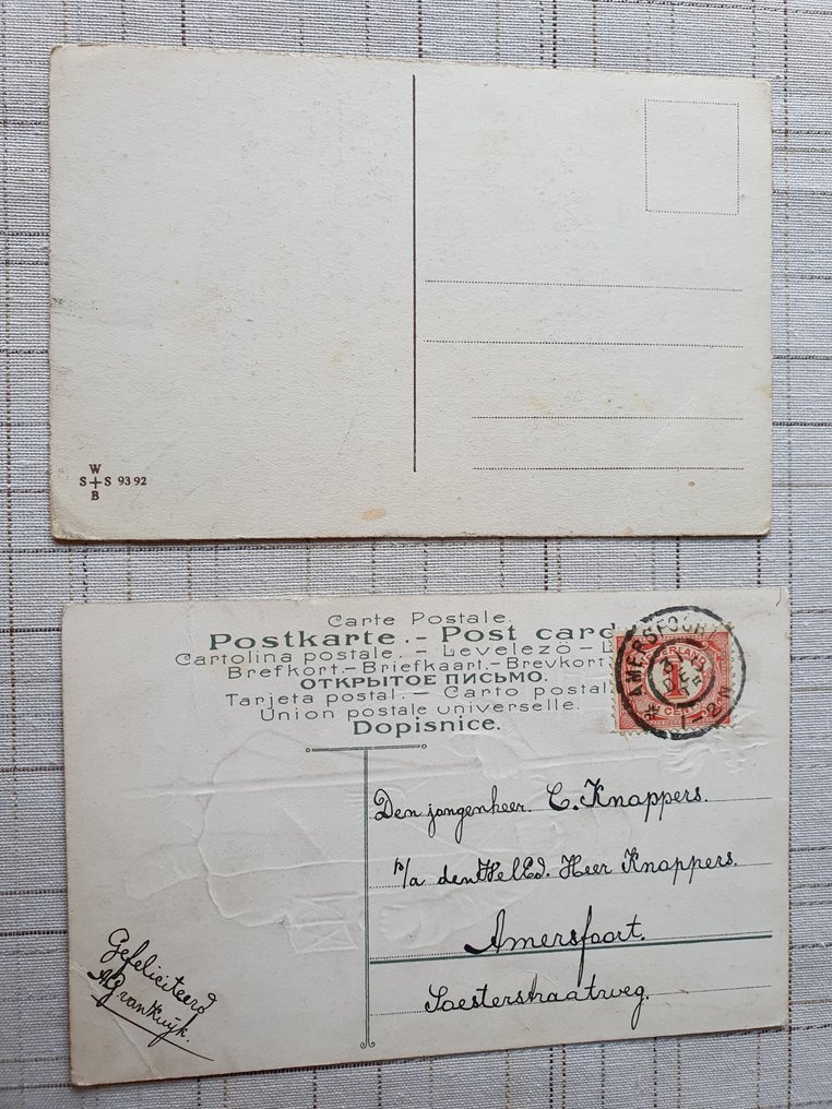 Nederländerna och andra länder Jul och nyår Vykort (80) 19301950