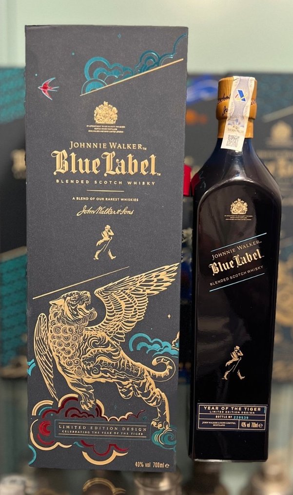 Johnnie Walker Blue Label Chinese New Year 2022 Year of the Tiger