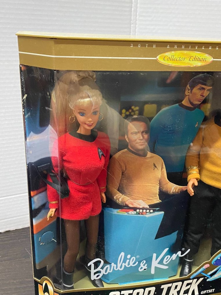 30th anniversary star online trek barbie and ken