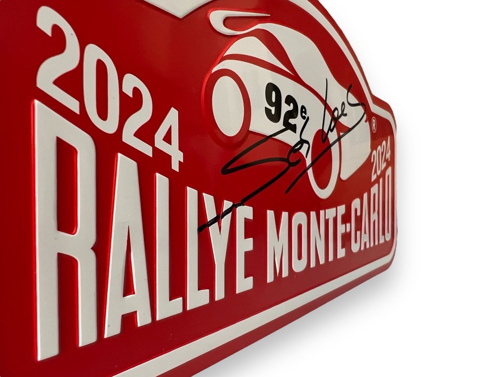 Automobile Club de Monaco Sports plate (1) 92e Rallye Automobile