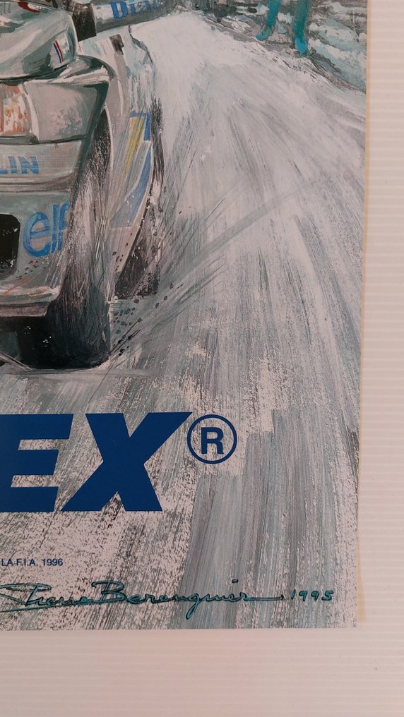 Pierre BERENGUIER 64em rallye de MonteCarlo en 1996 Renault Catawiki