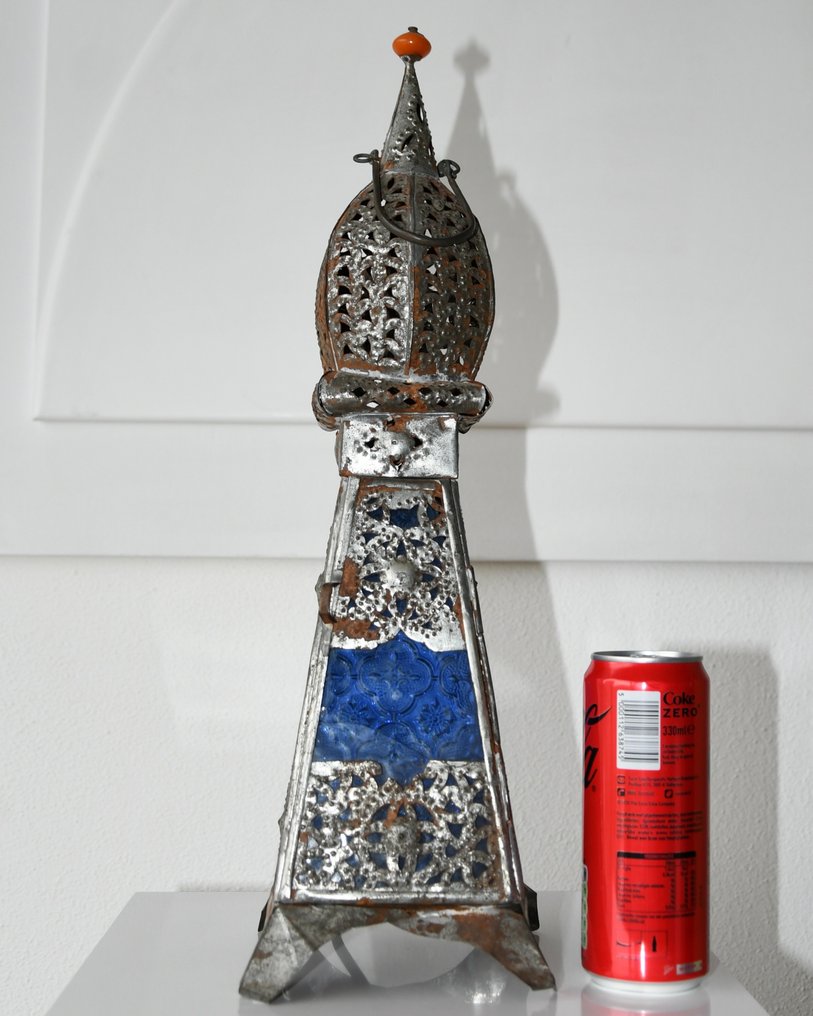 Lampada da tavolo in argento Marocco