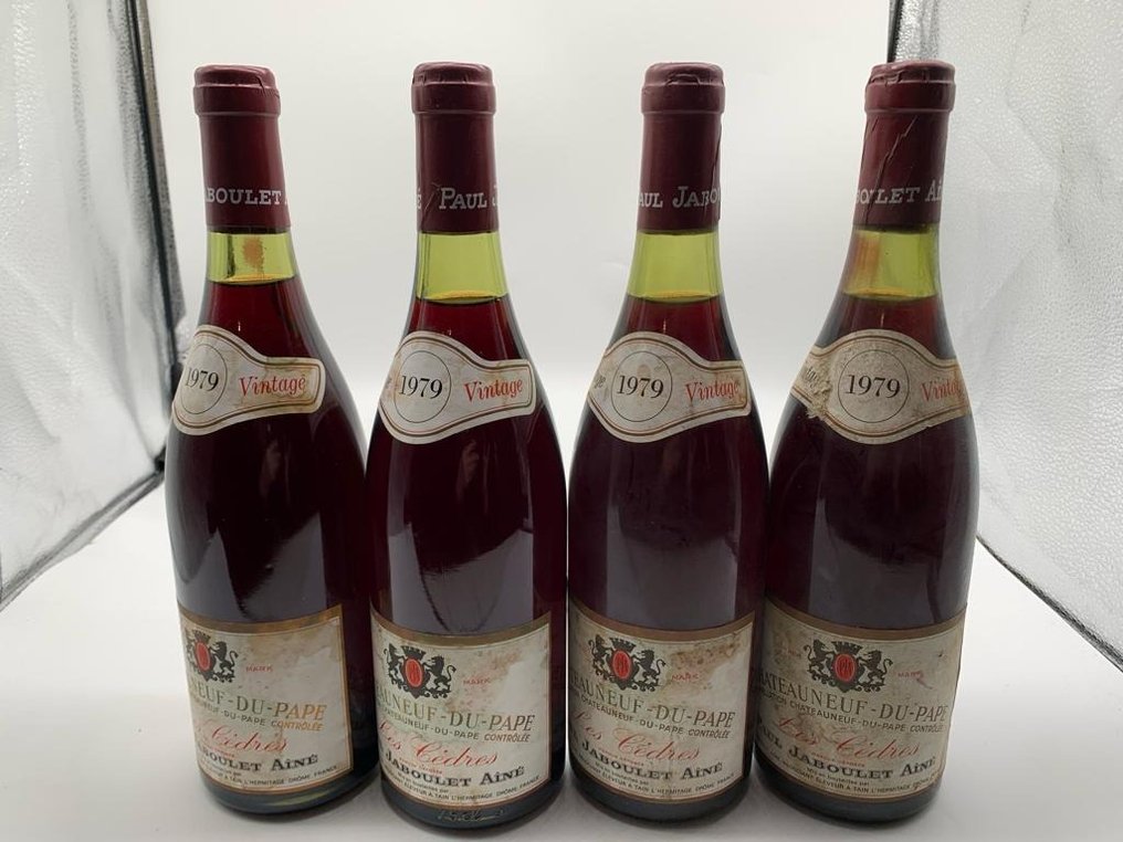 1979 Paul Jaboulet & Aine, ChâteauneufduPape "Les Cedres" Rhone 4