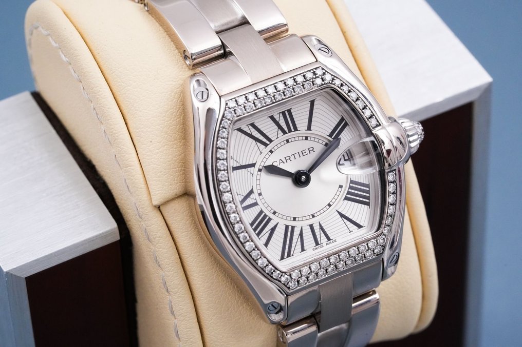 Cartier roadster sales with diamonds