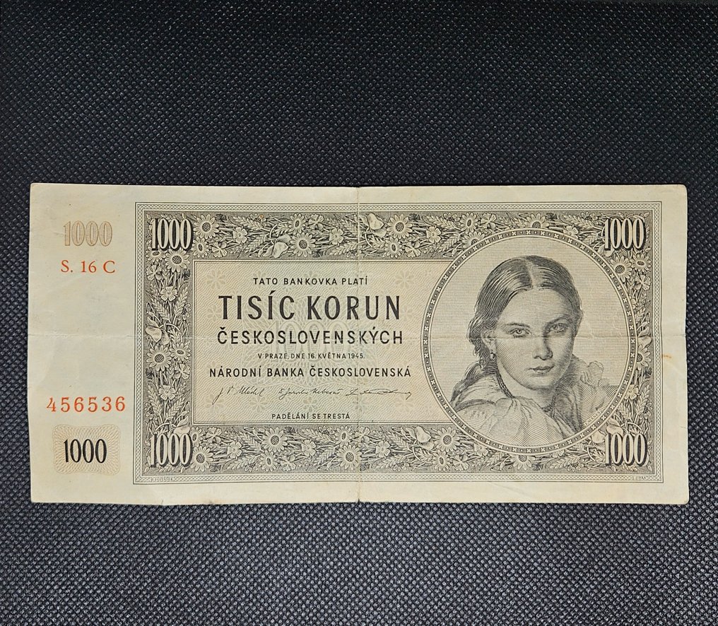 1000 чешских крон фото
