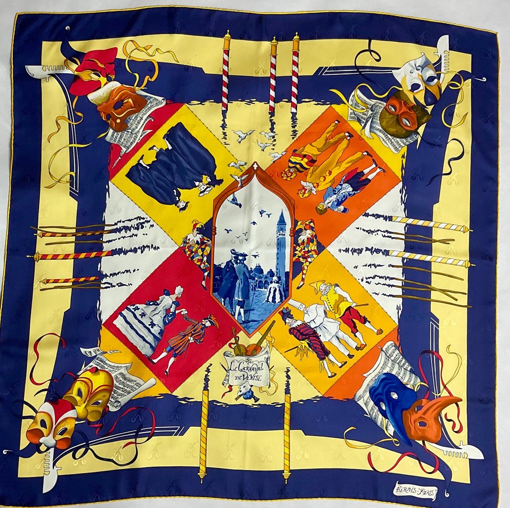 herm-s-hermes-le-carnaval-de-venise-silk-jacquard-scarf-catawiki
