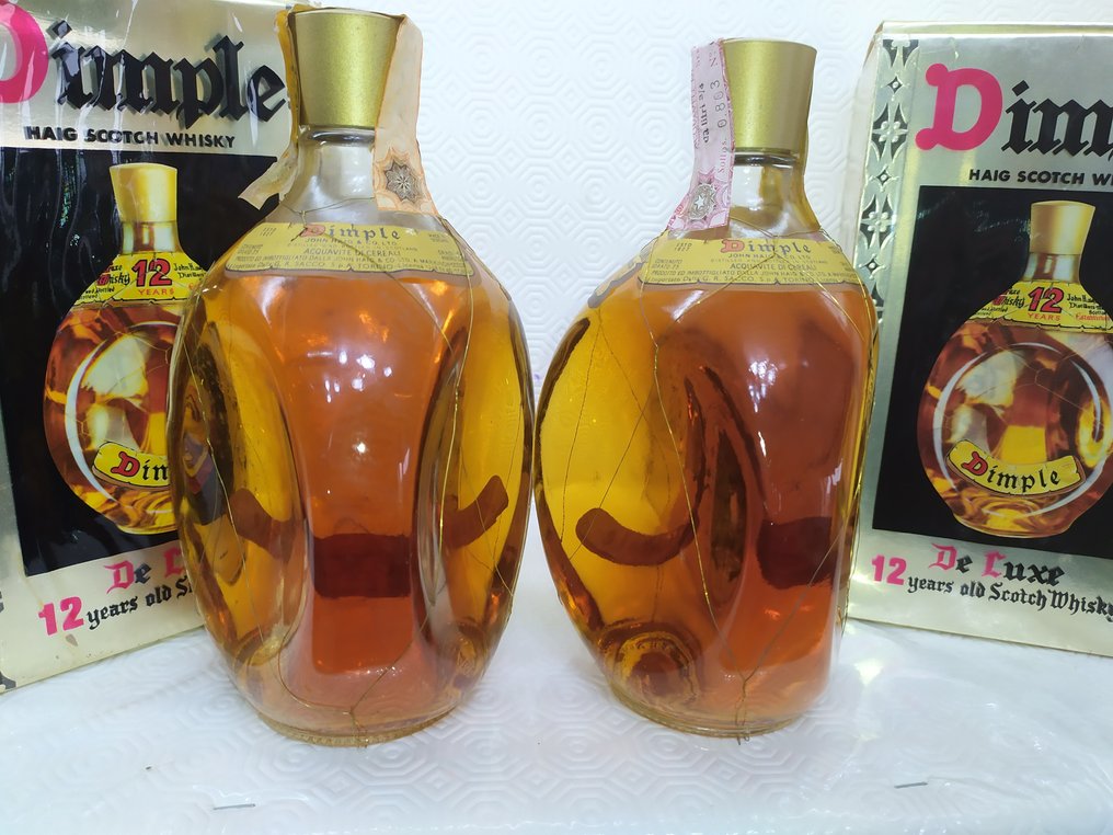Dimple 12 years old b. 1970s 75cl 2 bottles Catawiki