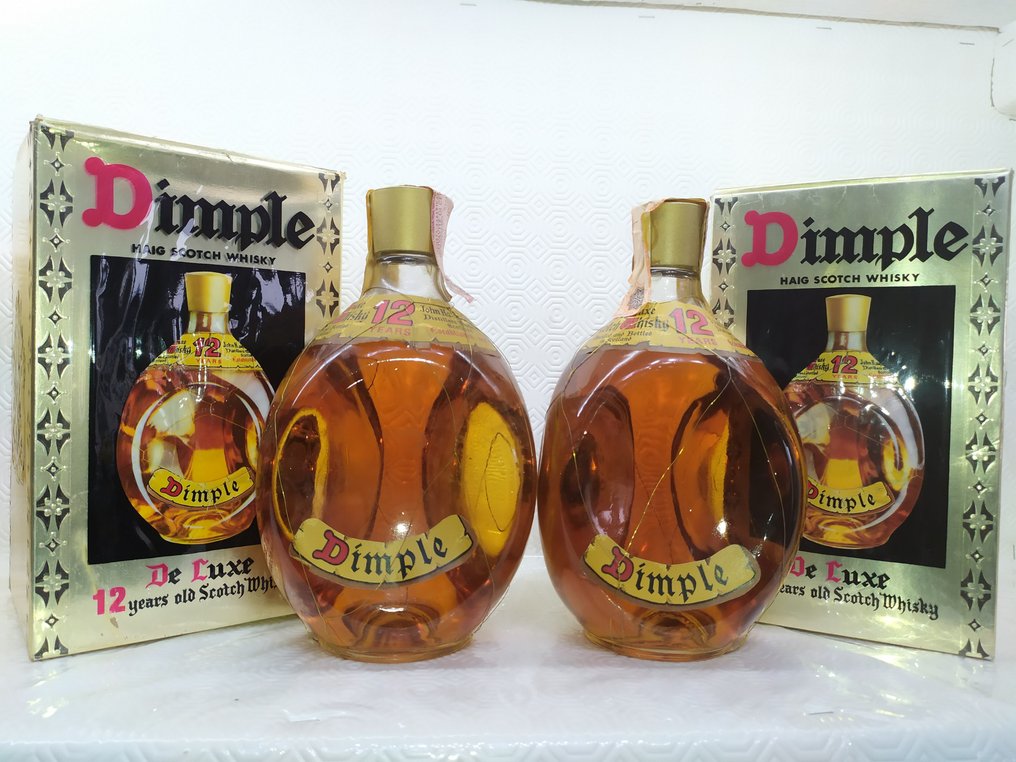 Dimple 12 years old b. 1970s 75cl 2 bottles Catawiki