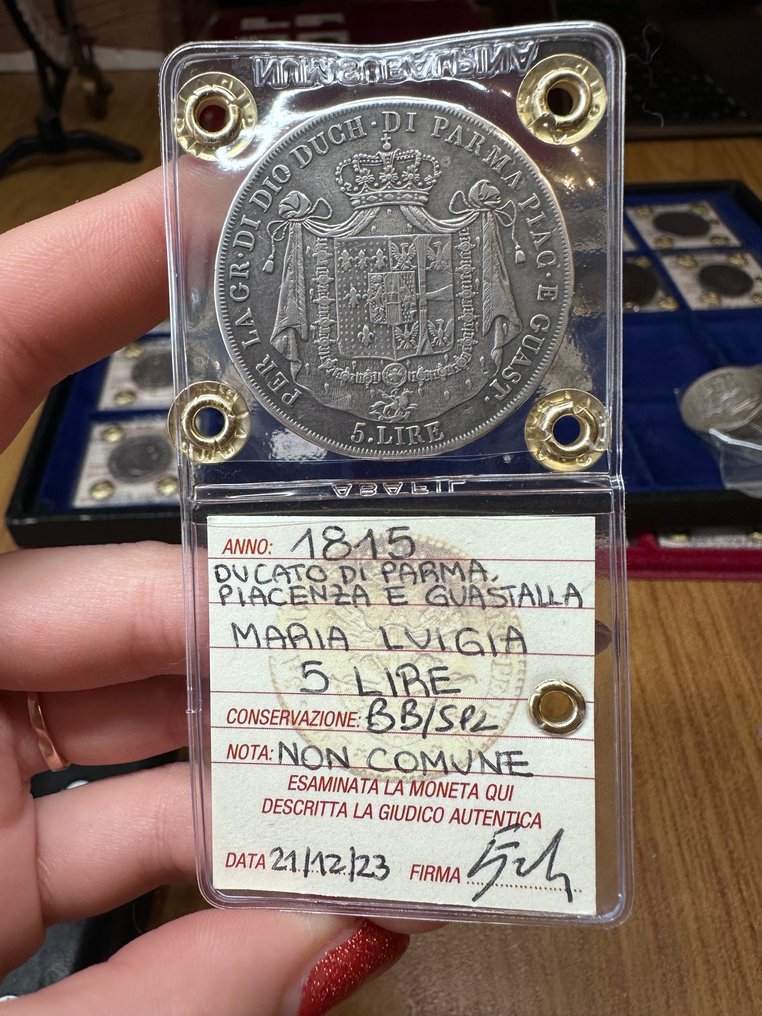 Italy, Duchy of Parma, Piacenza and Guastalla. Maria Luigia (18151847