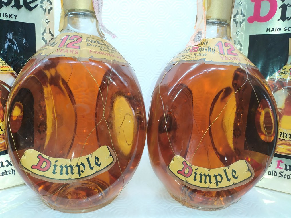 Dimple 12 years old b. 1970s 75cl 2 bottles Catawiki