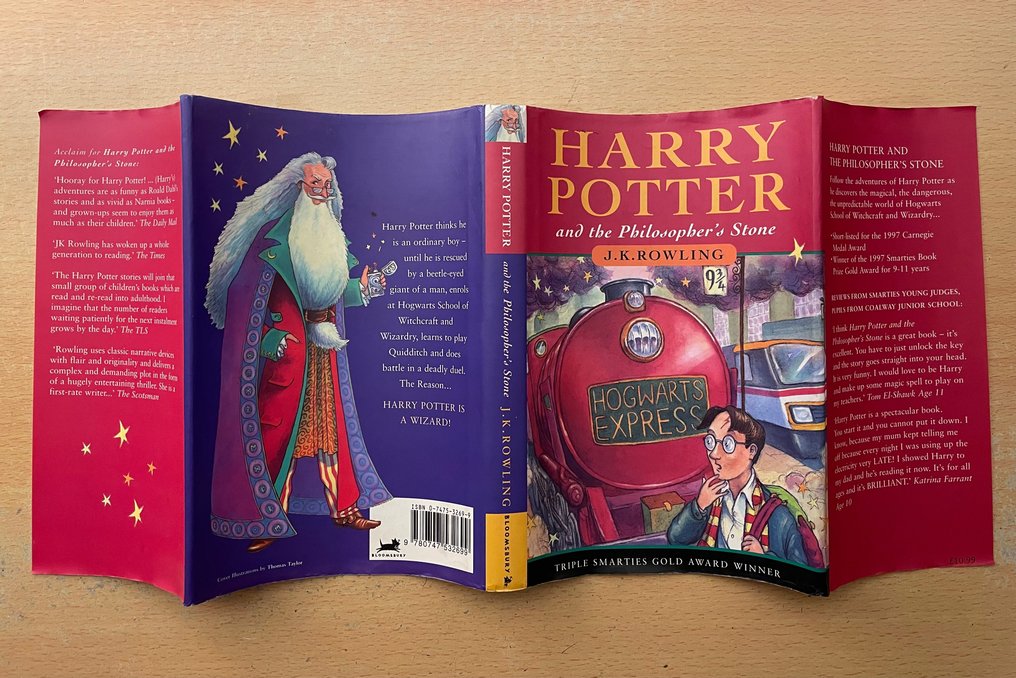 Joanne Rowling - Harry Potter and the Philosopher's Stone: [Very Rare ...
