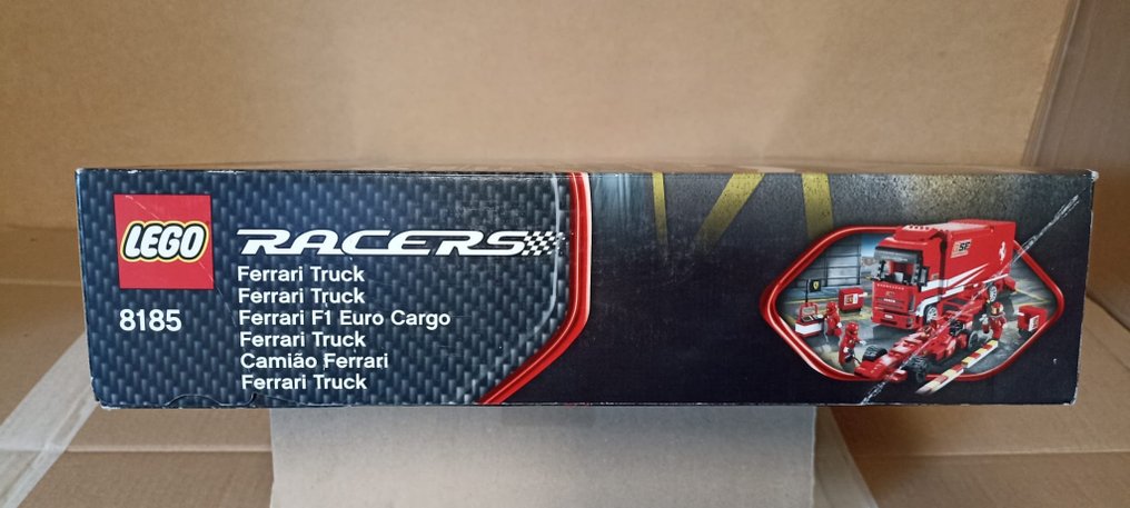 Lego racers sales ferrari truck 8185