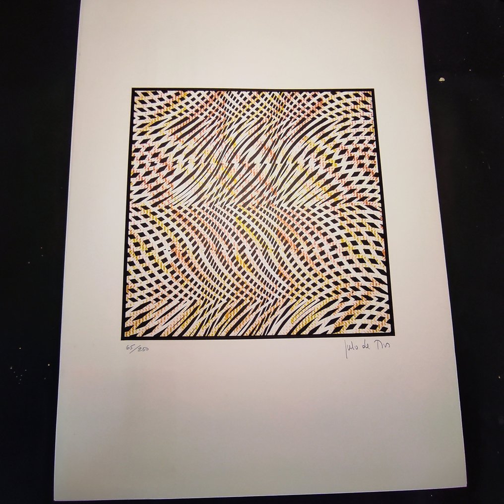 Julio De Dios (XX) optical Sans titre Catawiki