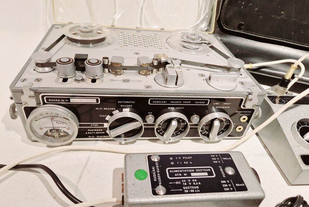 NAGRA by Kudelski group - Model III Tape recorder, BM II Mixer - Reel to  reel audio - Multiple models - Catawiki