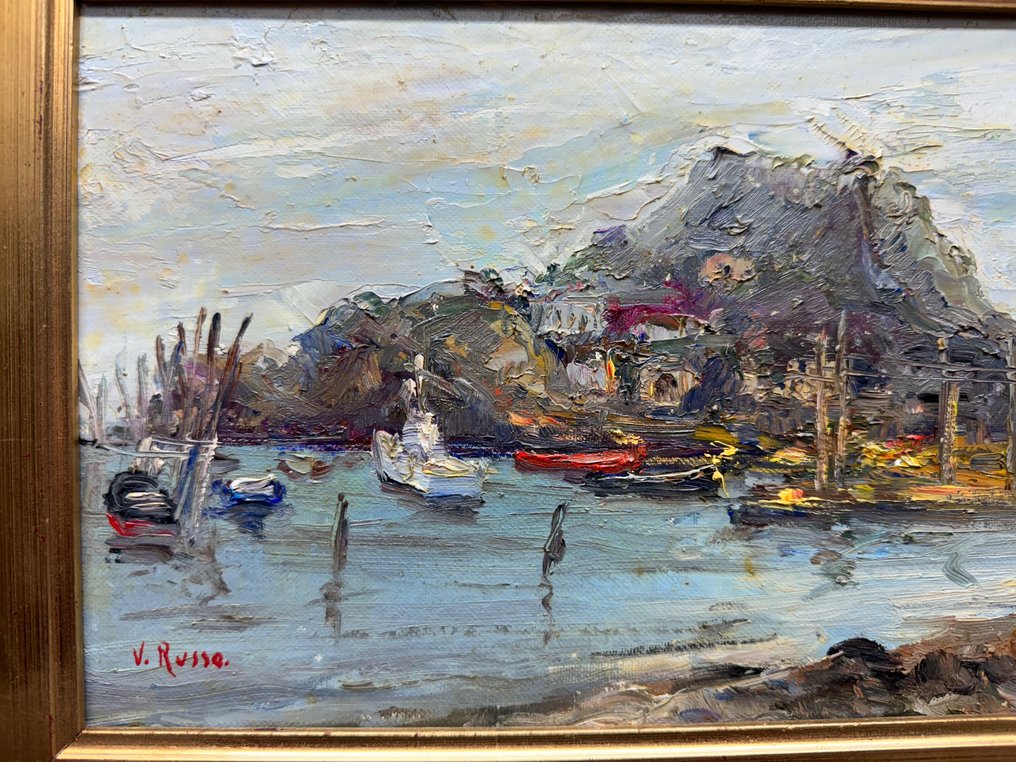 Vincenzo Russo (1927?) Capo Miseno Il Porto Catawiki