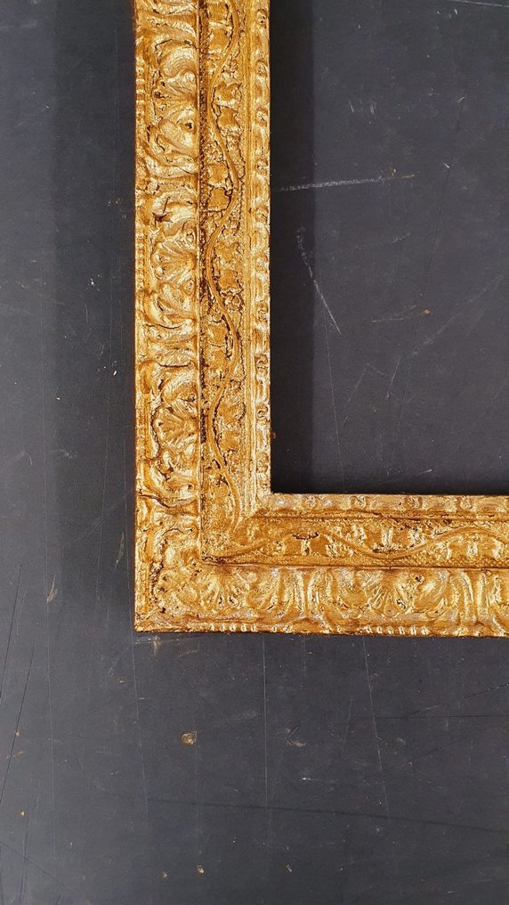 Cadre doré - pour un tableau ou un miroir - Bois - XIXe siècle - Catawiki