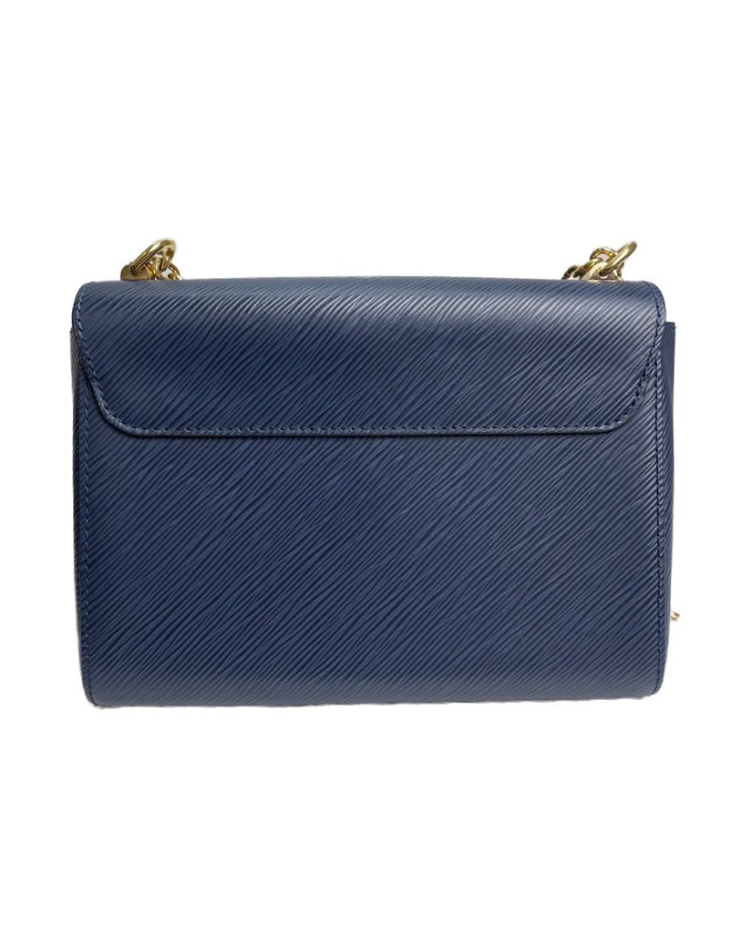 Blauwe louis vuitton tas deals
