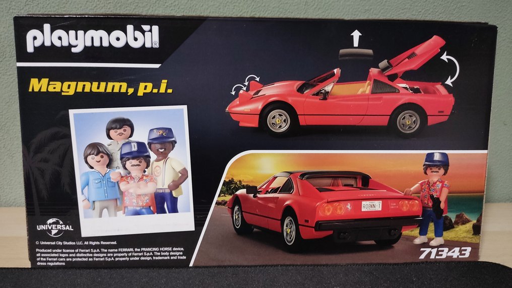 Playmobil - Playmobil Magnum P.I. Ferrari 308GT - 1980-1990 - Catawiki