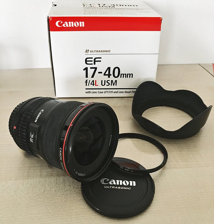 Canon objectief EF 17-40 f/4L USM Objectif grand-angle - Catawiki