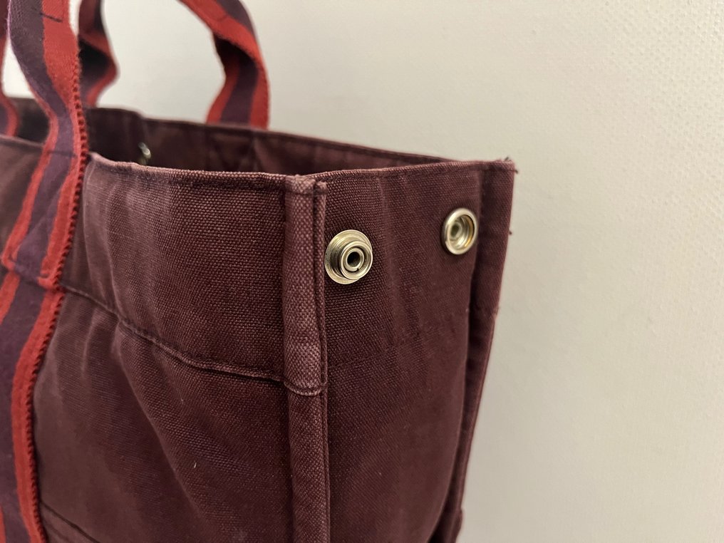 Hermès "Herline" MM Fourre Tout Bordeaux Tote Bag Handbag Catawiki