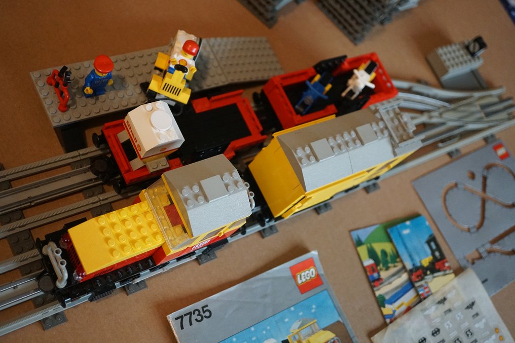 Classic lego hotsell train instructions