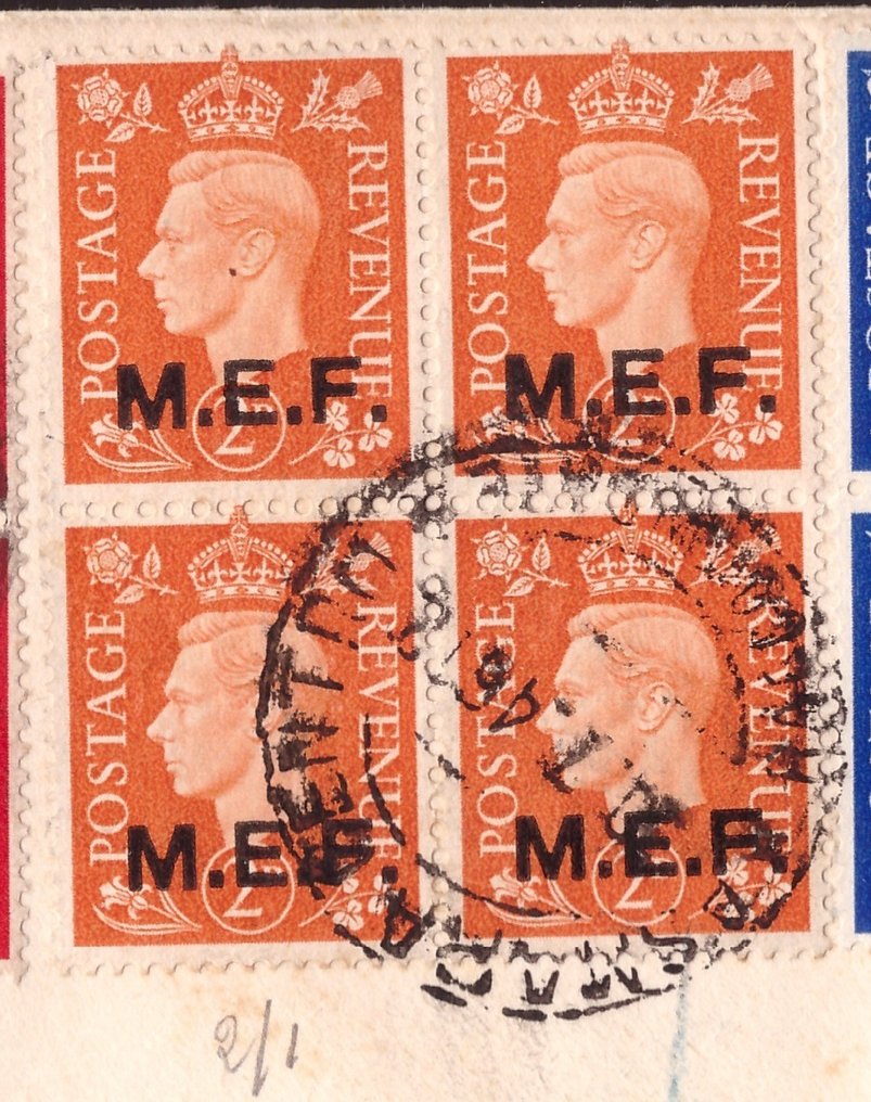 Grande Bretagne Occupation de colonies italiennes (19421949) 1942