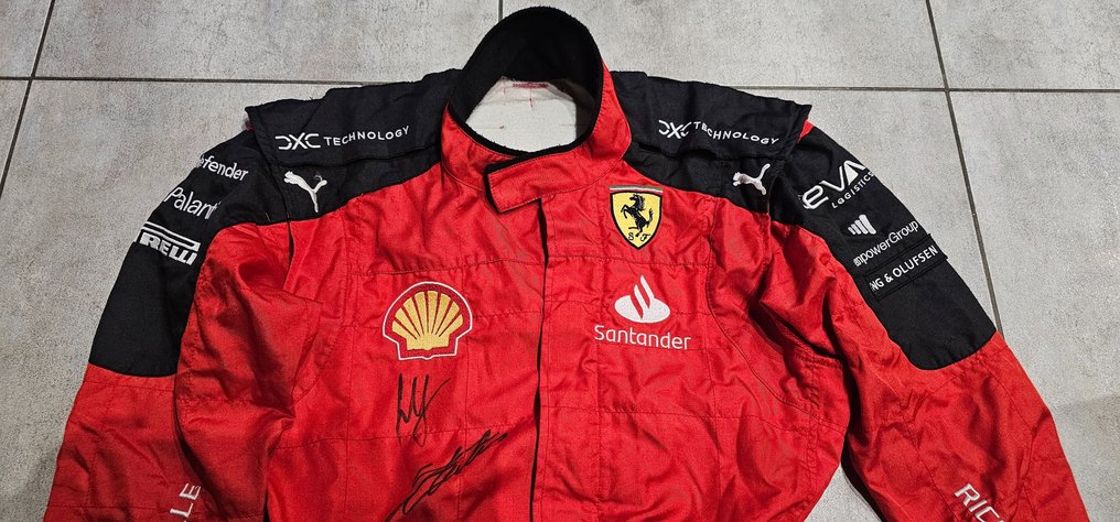 Ferrari - Charles Leclerc and Carlos Sainz - 2023 - Pitcrew suits ...