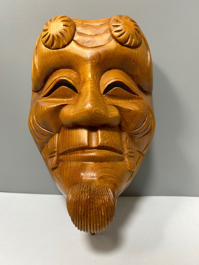 Noh mask - Wood - Catawiki