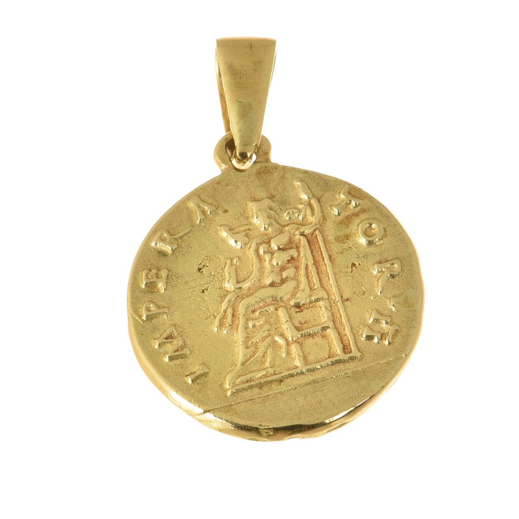 14 Kt Gold Coin Pendant Catawiki 14-kt-gold-coin-pendant-catawiki