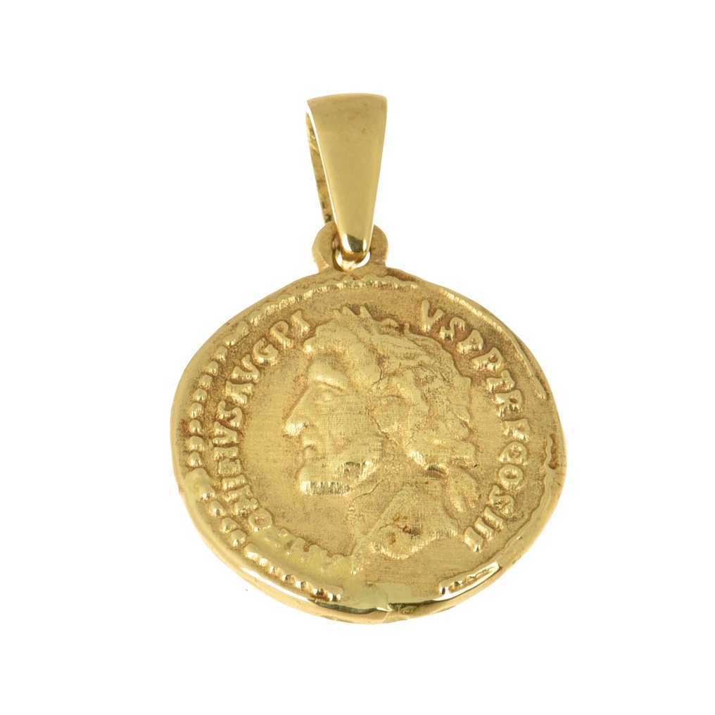 14 Kt Gold Coin Pendant Catawiki 14-kt-gold-coin-pendant-catawiki