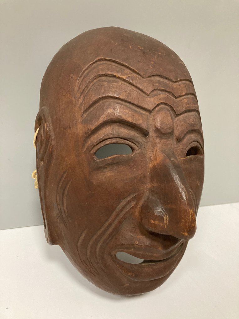 Noh mask - Wood - Catawiki