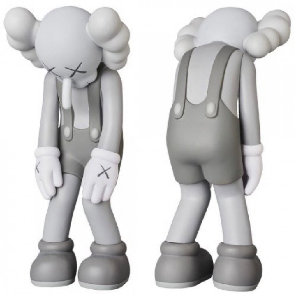 Kaws 1974 Kaws Small Lie full set 3 Kaws Grey Black