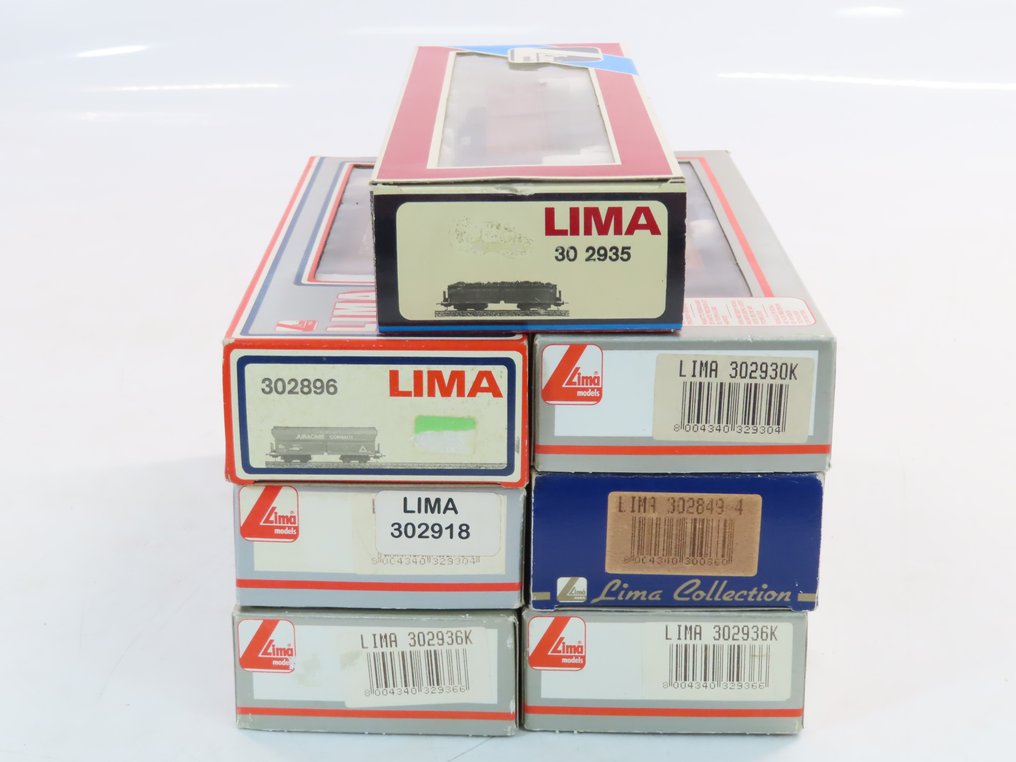 Lima H0 302936/302896/302918/302893/302929 Modeltrein goederenwagon