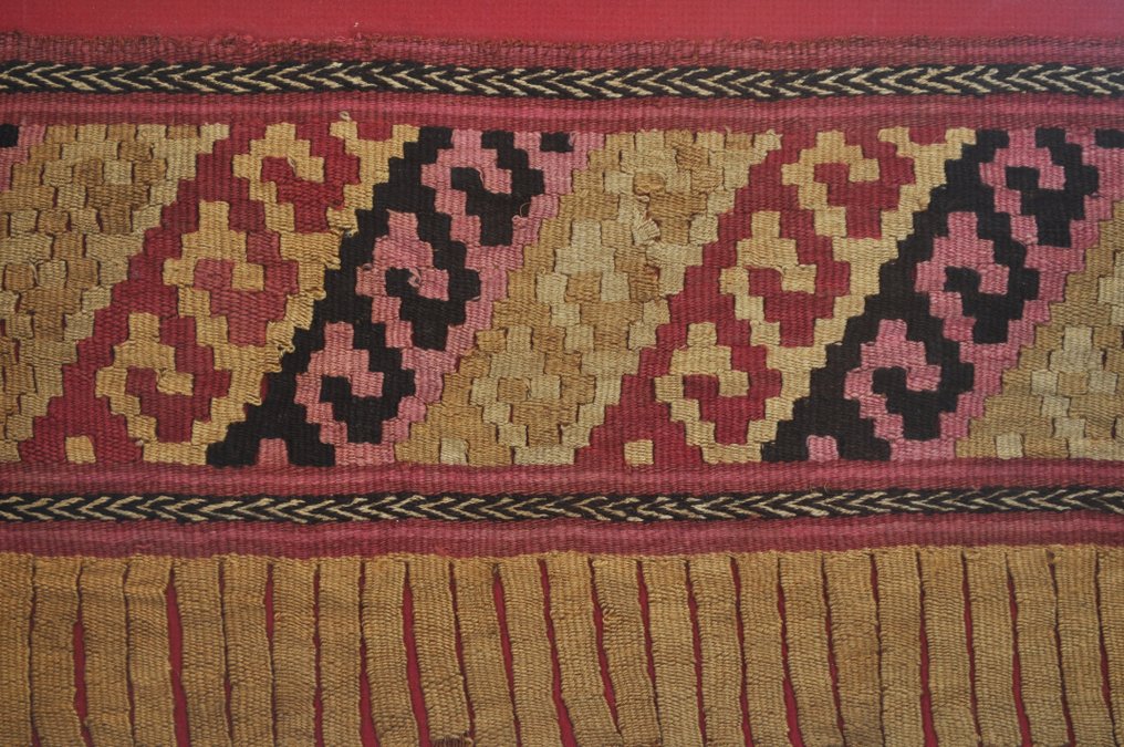 Chancay Textile (with German Export license) - 28.5 cm - Catawiki